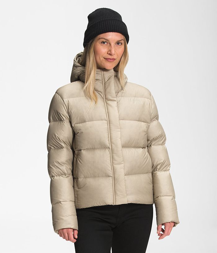 Casaca De Pluma The North Face Mujer City Estándar Plumas Beige - Peru 95426AJRO